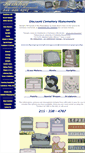 Mobile Screenshot of headstones-tombstones-gravestones.com